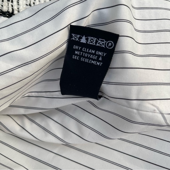 Le Chateau Black & White Tweed Blazer Jacket Designer Inspired SZ XXL - Picture 5 of 16